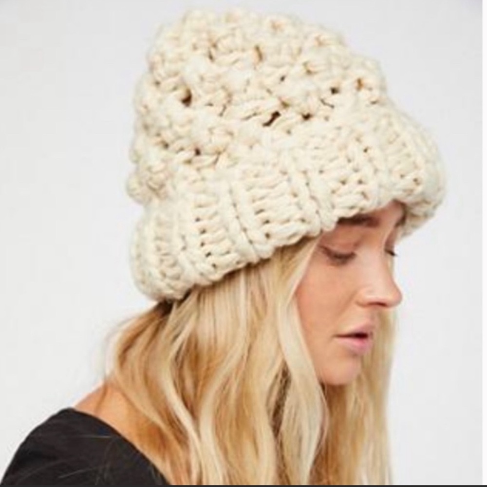 Free People Chunky Knit Winter Hat